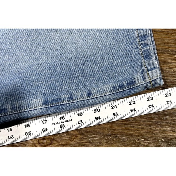 Tommy Hilfiger Cotton Capri Cropped Medium Wash Blue Denim Women's Size‎ 16 - Picture 5 of 8